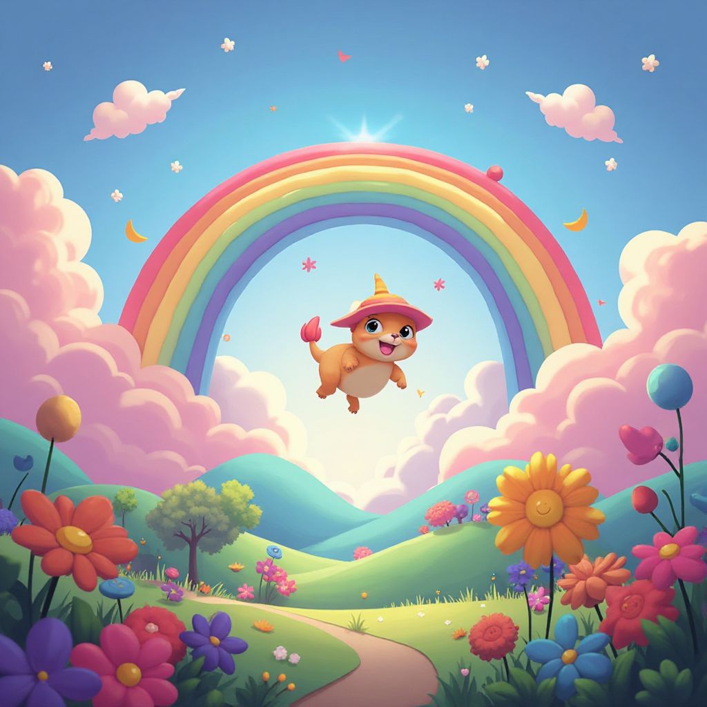 Rainbow Adventure Game