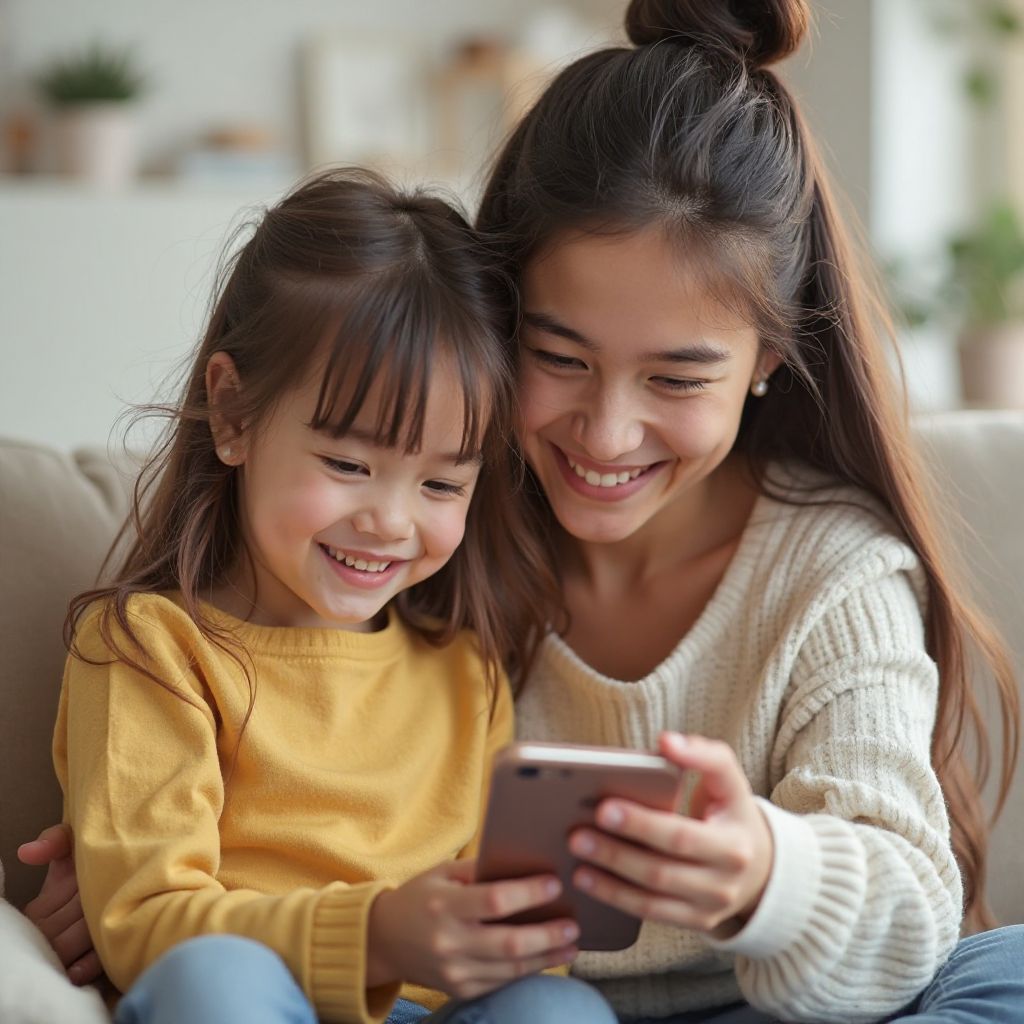 Jennifer Walsh with her children